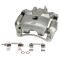 Front Ceramic Coated Brake Kit with Calipers