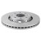 Front Ceramic Coated Brake Kit with Calipers