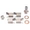 Front Metallic Coated Brake Kit with Calipers