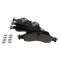 Front Metallic Coated Brake Kit with Calipers
