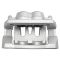 Rear Metallic Brake Kit with Calipers