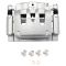 Rear Metallic Brake Kit with Calipers