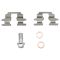 Rear Metallic Brake Kit with Calipers