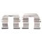 Rear Metallic Brake Kit with Calipers