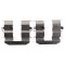 Rear Metallic Brake Kit with Calipers