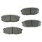 Rear Metallic Brake Kit with Calipers
