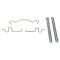 Brake Pad, Rotor, Caliper & Hose kit