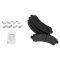 Brake Pad, Rotor, Caliper & Hose kit