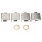 Brake Pad, Rotor, Caliper & Hose kit