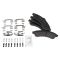 Brake Pad, Rotor, Caliper & Hose kit