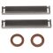 Brake Pad, Rotor, Caliper & Hose kit