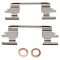 Brake Pad, Rotor, Caliper & Hose kit