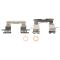 Brake Pad, Rotor, Caliper & Hose kit