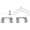 Brake Pad, Rotor, Caliper & Hose kit