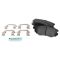 Semi Metallic Brake Pad & Rotor Kit