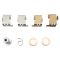 Semi Metallic Brake Pad, Rotor and Caliper Kit