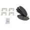 Semi Metallic Brake Pad, Rotor and Caliper Kit