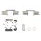 Semi Metallic Brake Pad, Rotor and Caliper Kit