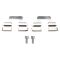 Semi Metallic Brake Pad, Rotor and Caliper Kit