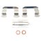 Semi Metallic Brake Pad, Rotor and Caliper Kit