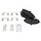 Semi Metallic Brake Pad, Rotor and Caliper Kit