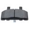 Brake Caliper Set with Metallic Pads