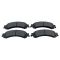 Semi-Metallic Brake Pad & Rotor Kit
