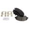 Semi-Metallic Brake Pad & Rotor Kit