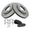 Brake Pad & Rotor Kit