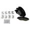 Coated Brake Pad & Rotor Kit