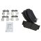 Coated Brake Pad & Rotor Kit