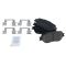 Coated Brake Pad & Rotor Kit