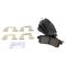 Coated Brake Pad & Rotor Kit