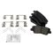 Coated Brake Pad & Rotor Kit