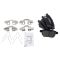 Coated Brake Pad & Rotor Kit