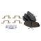 Coated Brake Pad & Rotor Kit