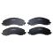 Coated Brake Pad & Rotor Kit