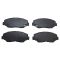 Coated Brake Pad & Rotor Kit