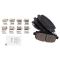 Coated Brake Pad & Rotor Kit