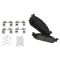 Coated Brake Pad & Rotor Kit