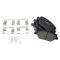 Coated Brake Pad & Rotor Kit