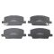 Coated Brake Pad & Rotor Kit