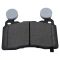 Coated Brake Pad & Rotor Kit