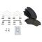 Coated Brake Pad & Rotor Kit