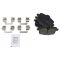 Coated Brake Pad & Rotor Kit