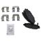 Coated Brake Pad & Rotor Kit