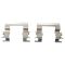 Front Rotor, Pad Calliper & Hose Kit