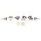 Front Rotor, Pad Calliper & Hose Kit