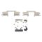 Rear Performance Rotor, Pad, Caliper & Hose Kit