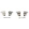 Rear Performance Rotor, Pad, Caliper & Hose Kit